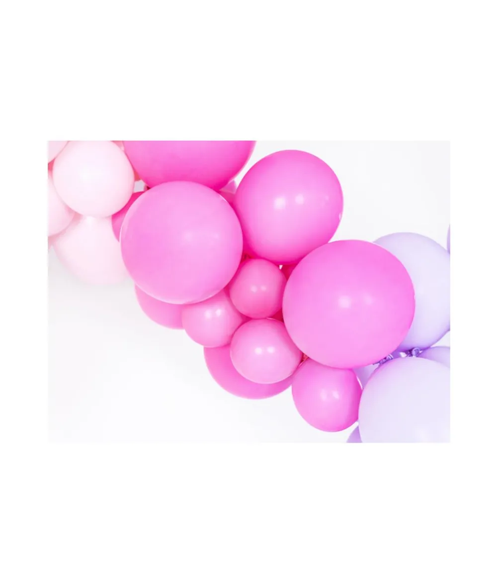 Pastel Fuchsia balloner 100 stk 5"