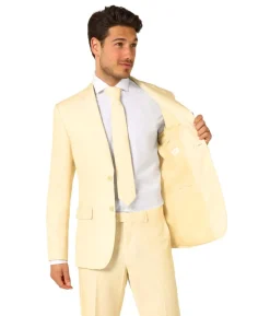 Pastelgult jakkesæt OppoSuits