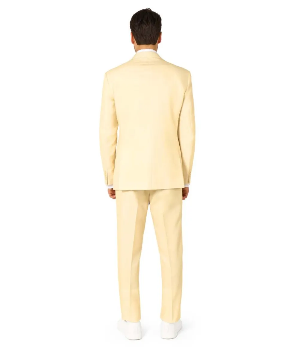 Pastelgult jakkesæt OppoSuits