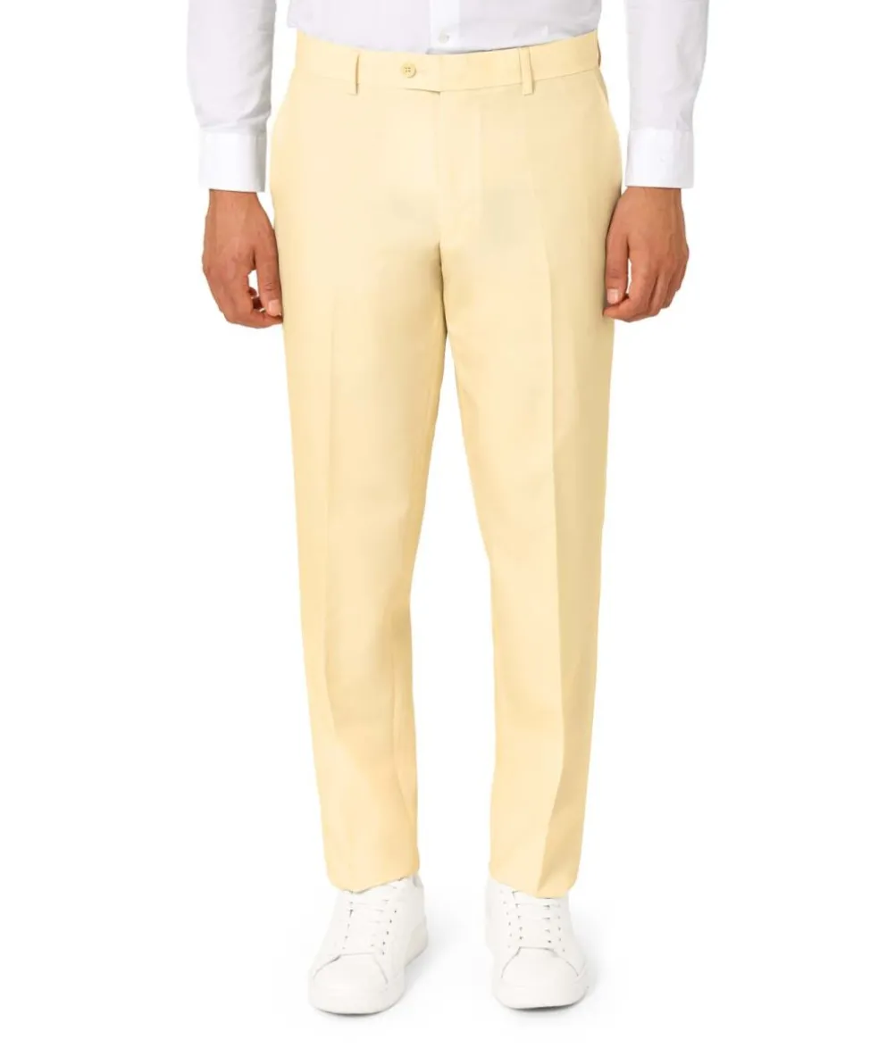 Pastelgult jakkesæt OppoSuits