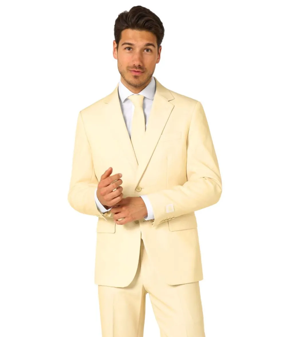 Pastelgult jakkesæt OppoSuits