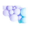 Pastel lys lilla balloner 100 stk 5"