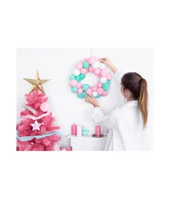 Pastel lys mint balloner, 100 stk 5"