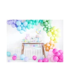 Pastel lys mint balloner, 100 stk 5