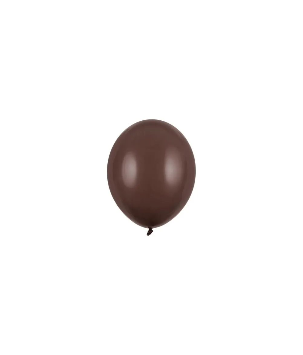 Pastel mørke brune balloner 100 stk 5"