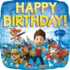 Paw Patrol Happy Birthday folieballon, 43 cm