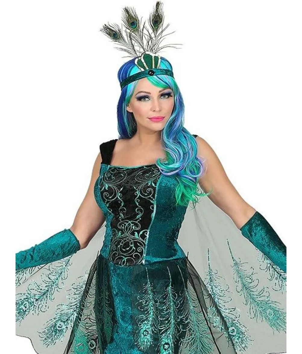 Påfugle kostume