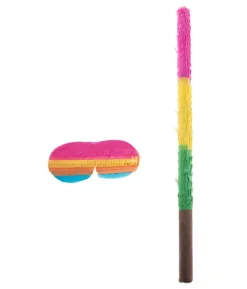 Pinata stick og maske