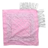 Pink bandana med glitter