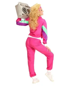 Pink 80er Joggingssæt