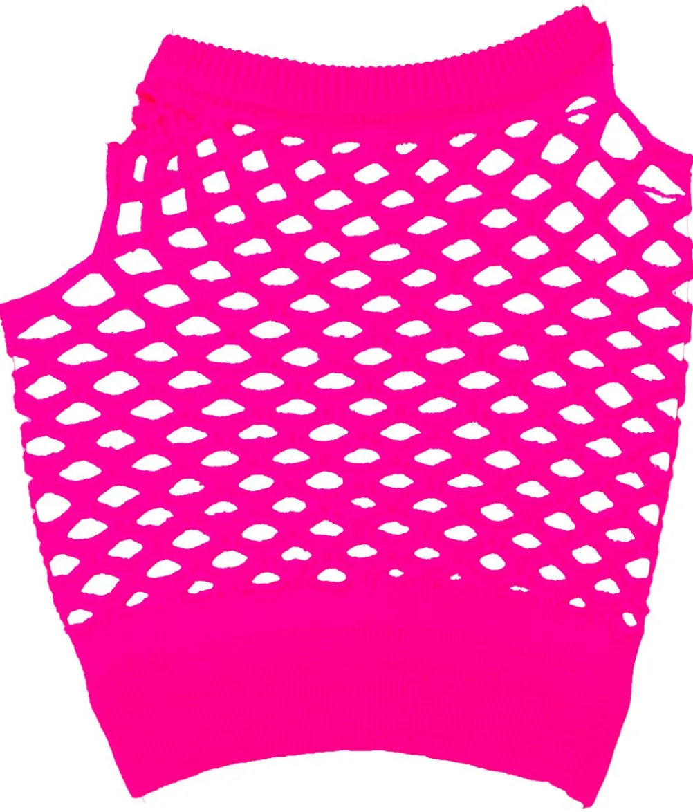 Pink 80er udklædningssæt