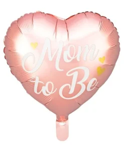 Pink folieballon Mom to Be