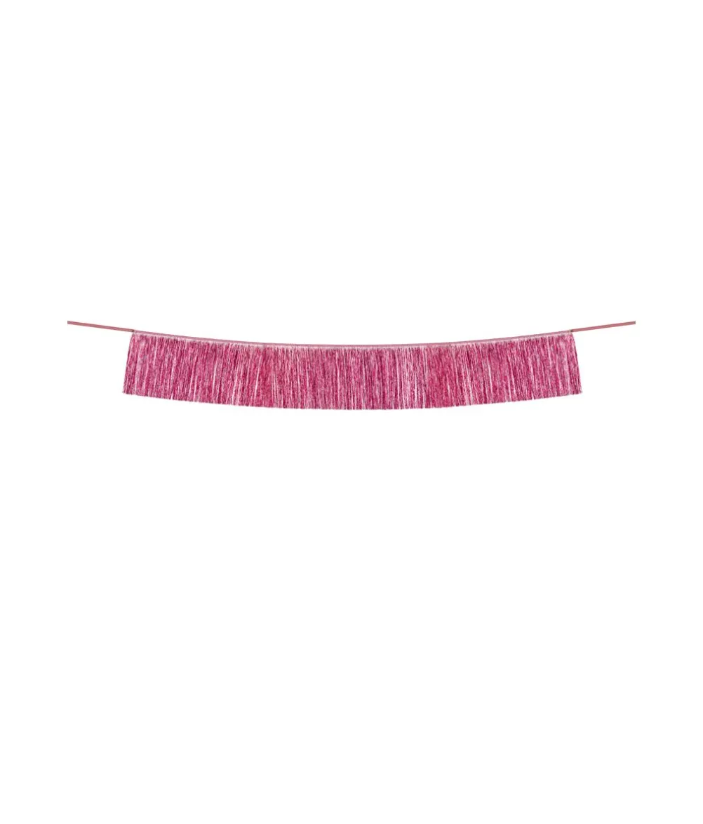 Pink frynse guirlande