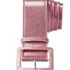 Pink glimmer bælte