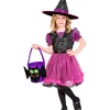 Pink heks kostume
