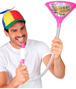 Pink ølbong