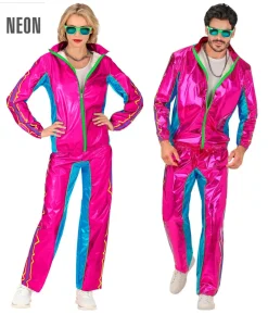 Pink metallic joggingdragt