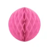 Pink papirvæv kugle, 10 cm
