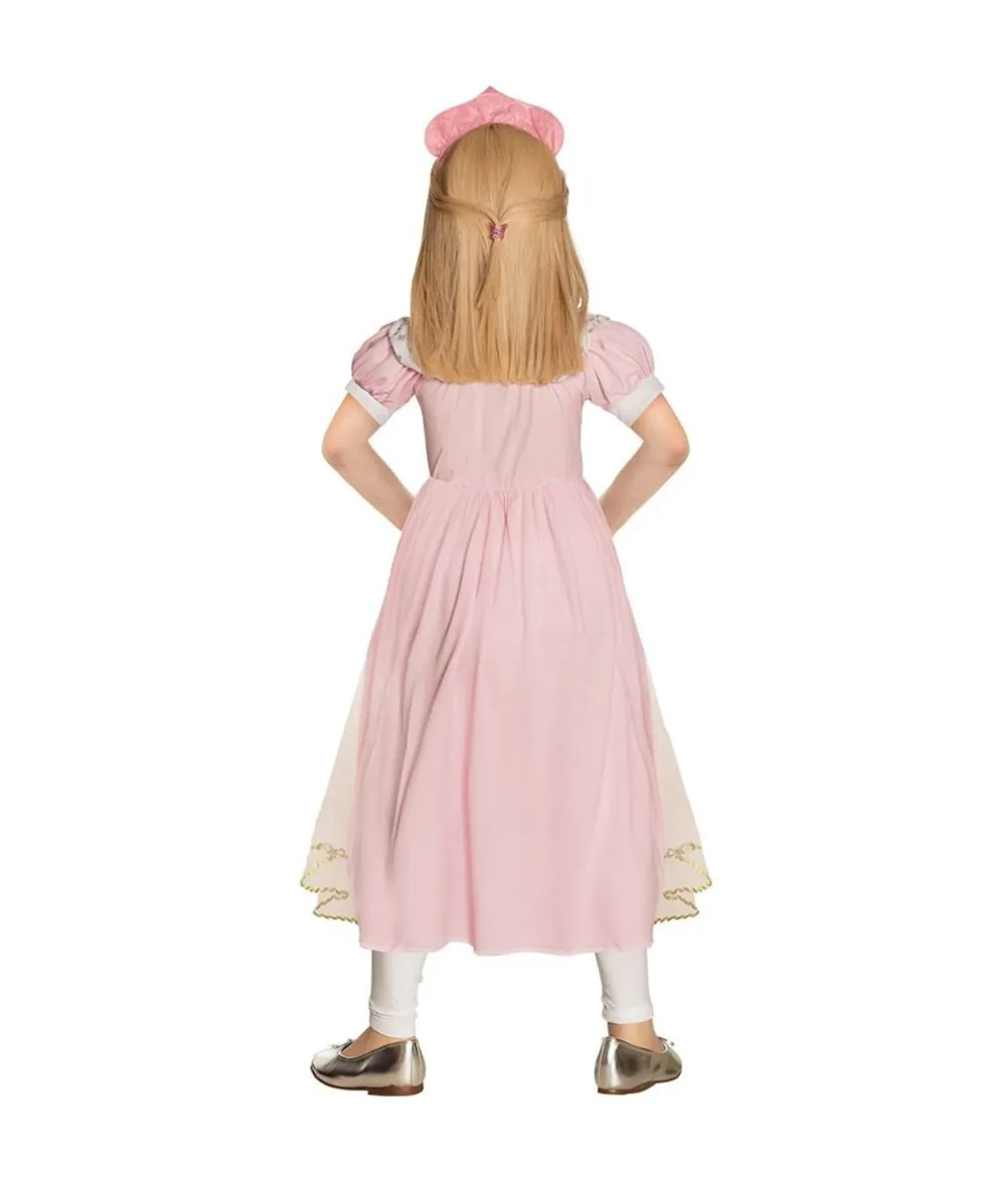 Pink prinsesse kostume