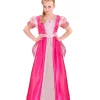 Pink prinsesse kostume