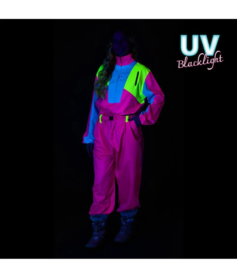 Pink skidragt kostume til kvinder