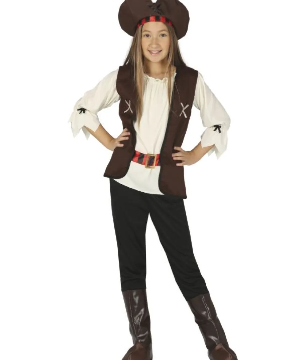 Piratkostume til piger