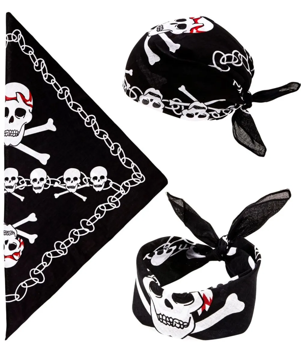 Pirat kranie bandana