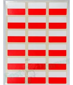 Polen flag stickers