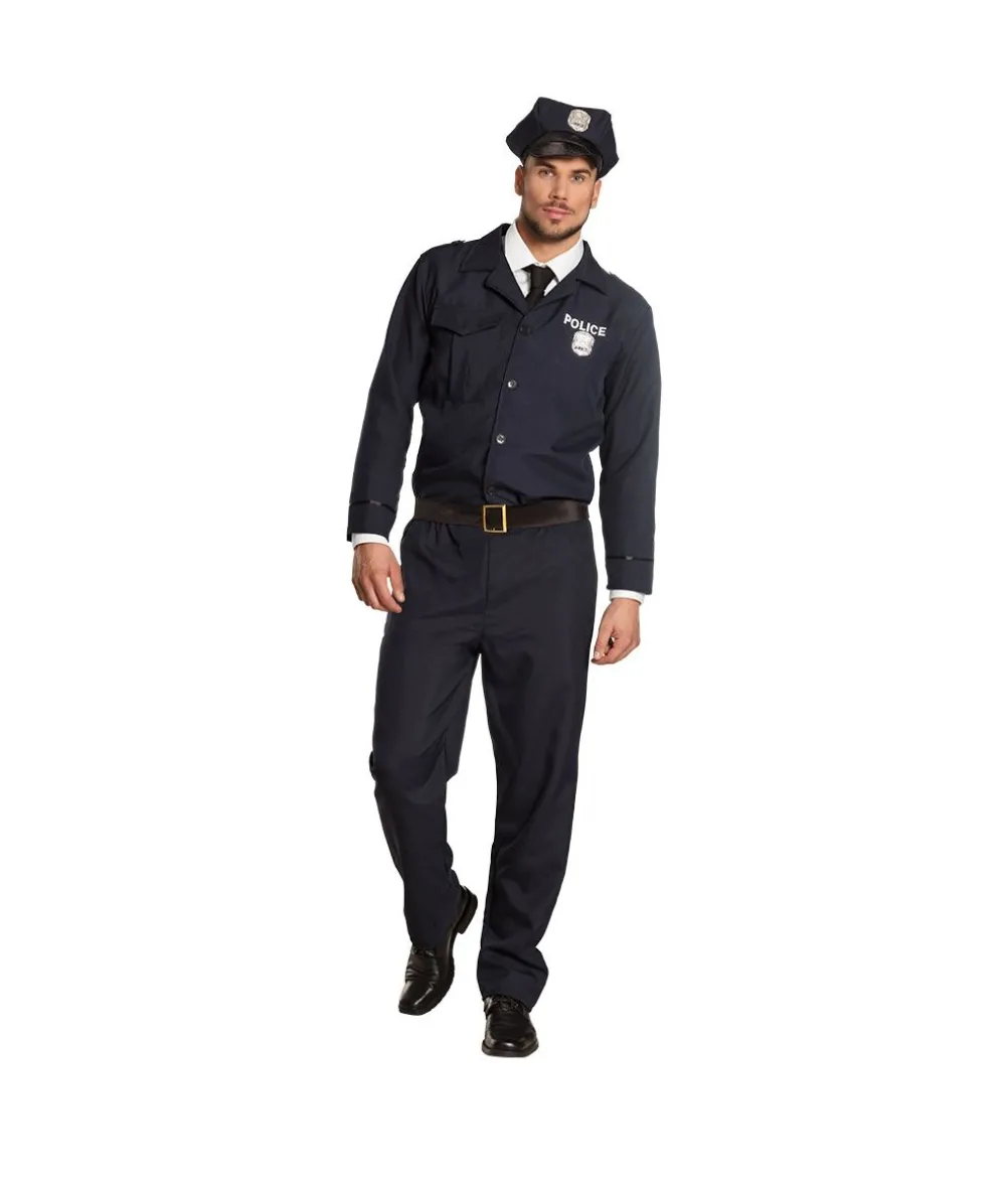 Politi uniform kostume