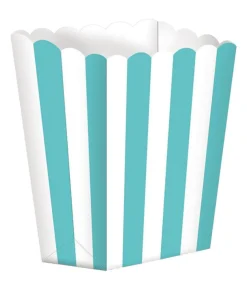 Popcorn bægre med mint striber