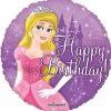 Princess happy birthday folieballon