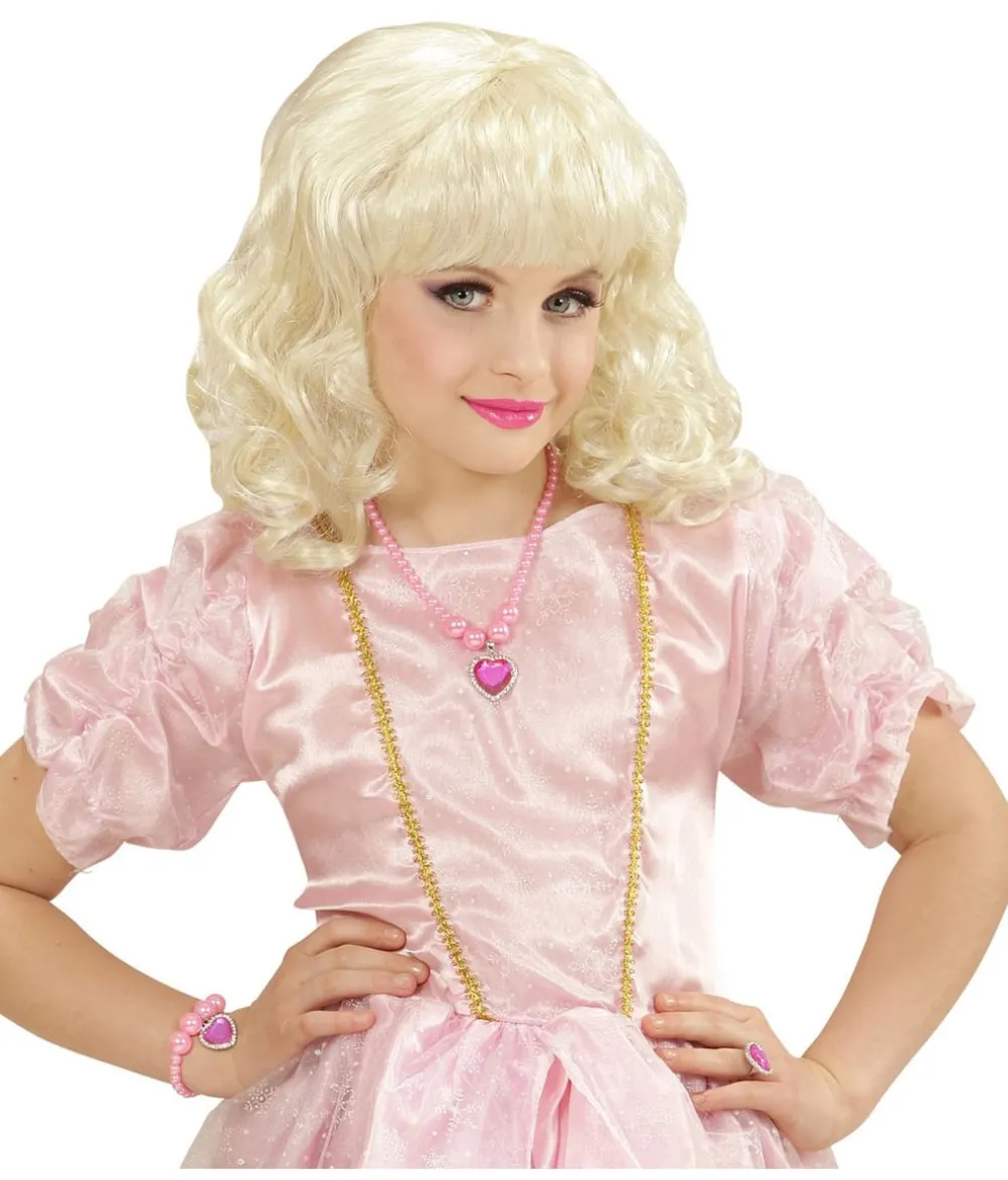 Prinsesse smykkesæt, pink