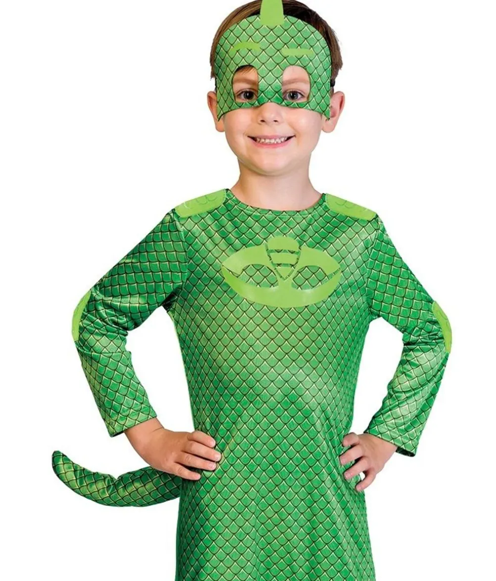 Pyjamasheltene Gekko kostume