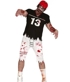 Quarterback zombie kostume
