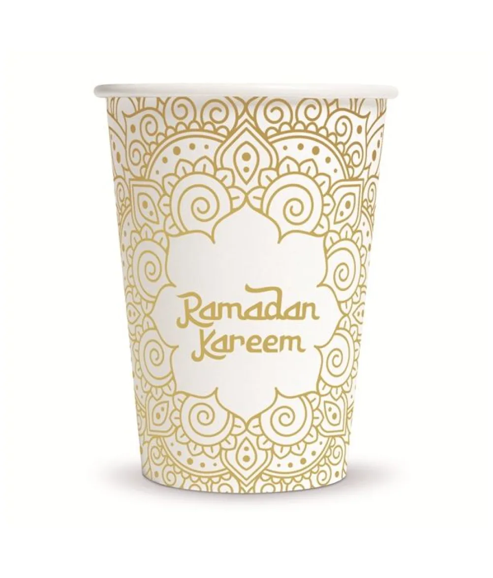 Ramadan kareem papkrus, 8 stk