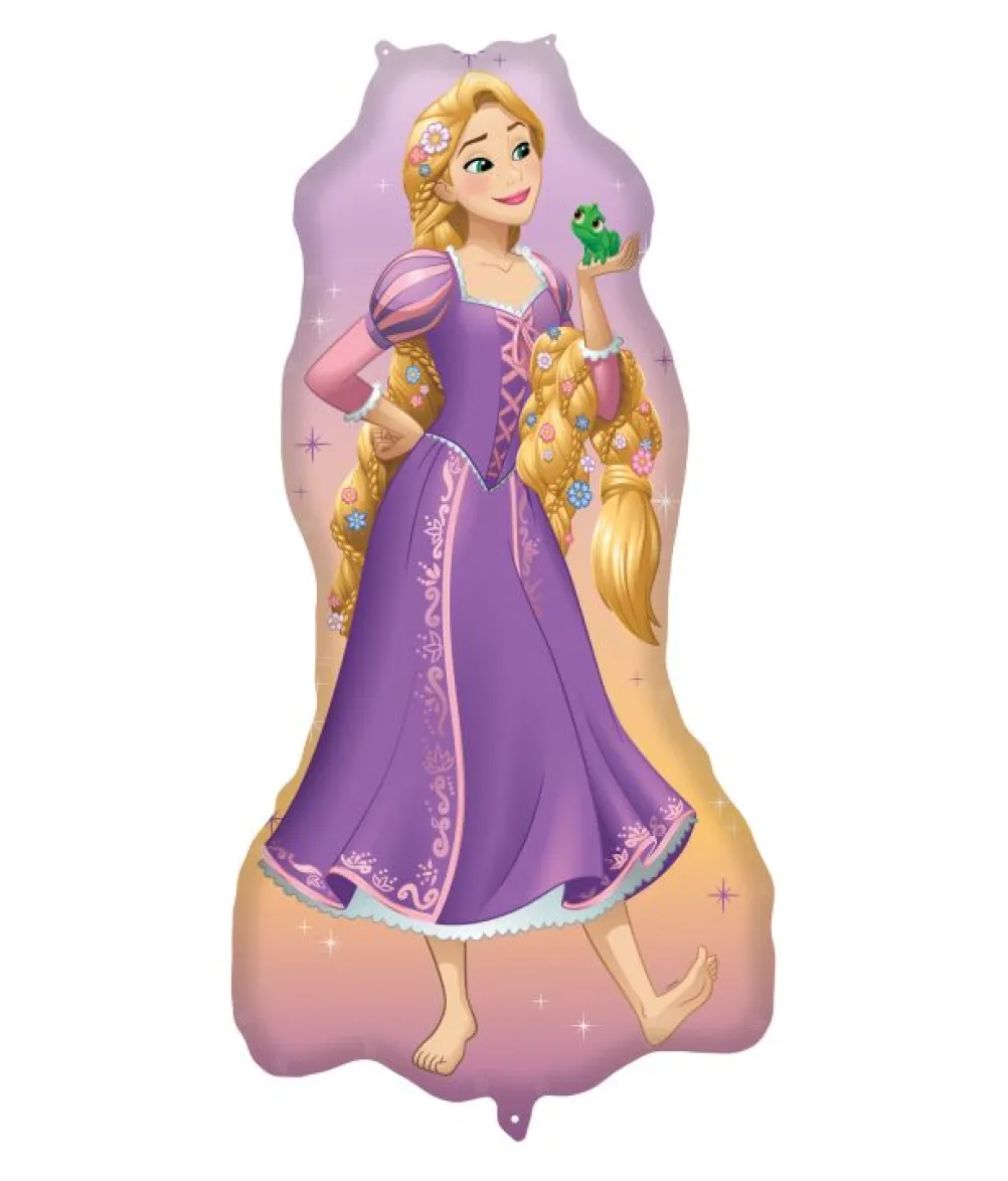 Rapunzel folieballon, 101 x 58 cm