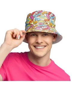 Rave pop art bøllehat