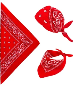 Rød bandana