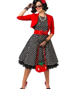 Rød bolero jakke