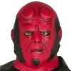 Rød dæmon maske