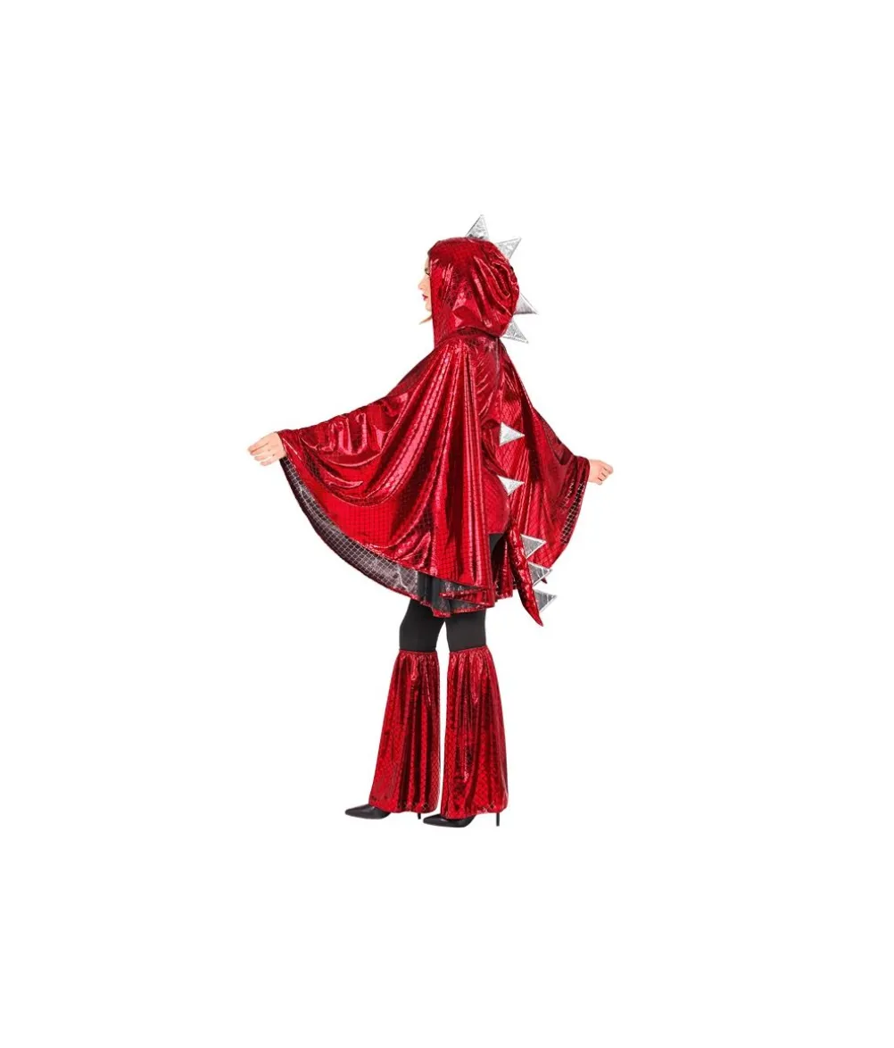 Rød drage kostume
