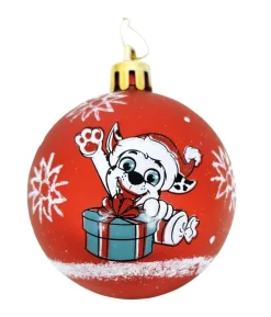 Røde julekugler Paw Patrol