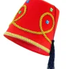 Rød Fez hat