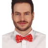 Rød julebutterfly