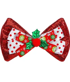 Rød julebutterfly