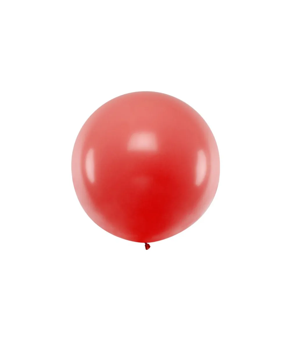 Rød jumbo ballon, 1 stk