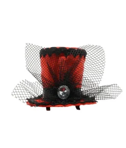 Rød mini hat