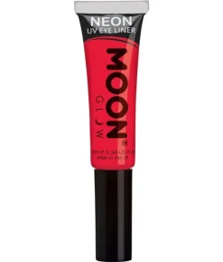 Rød neon UV eye liner