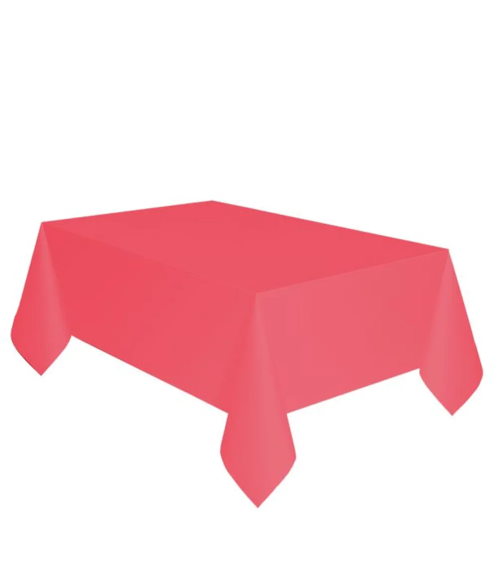 Rød papirsdug