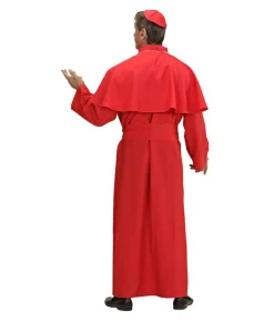 Rødt Kardinal kostume